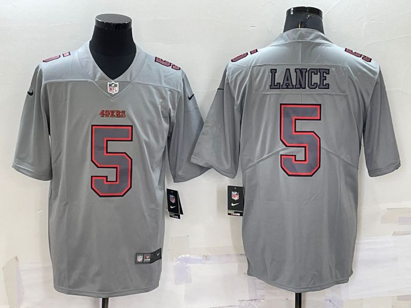 Men San Francisco 49ers #5 Lance Grey 2022 Nike Limited Vapor Untouchable NFL Jersey